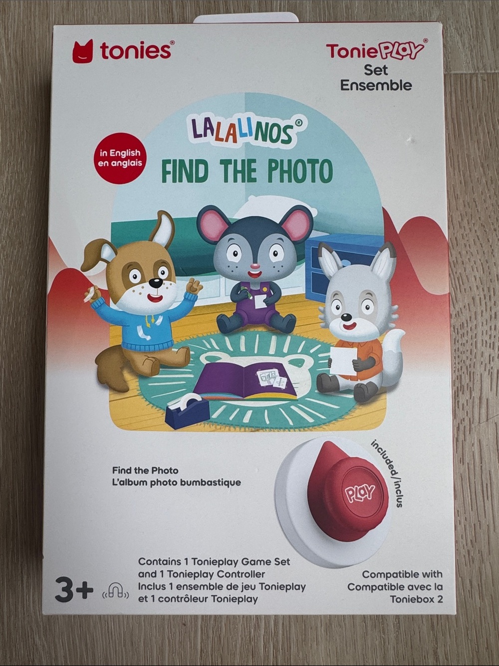 Toniebox game 'Find The Photo' Game Set - QUICK SHIPPING
